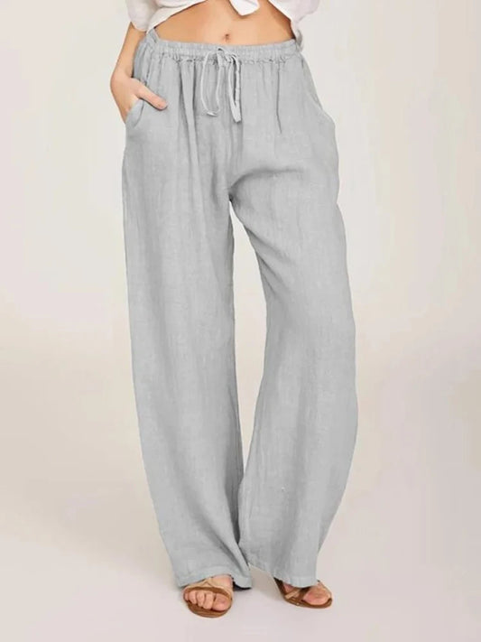 Cotton Linen Pants - Out-Of Box