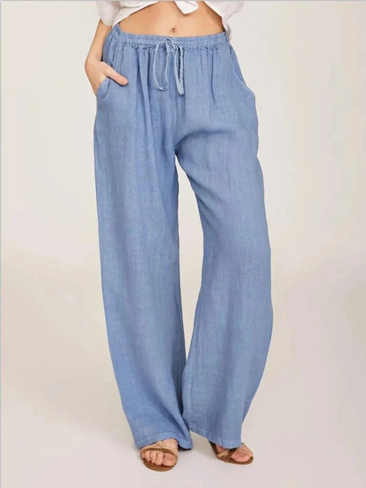 Cotton Linen Pants - Out-Of Box