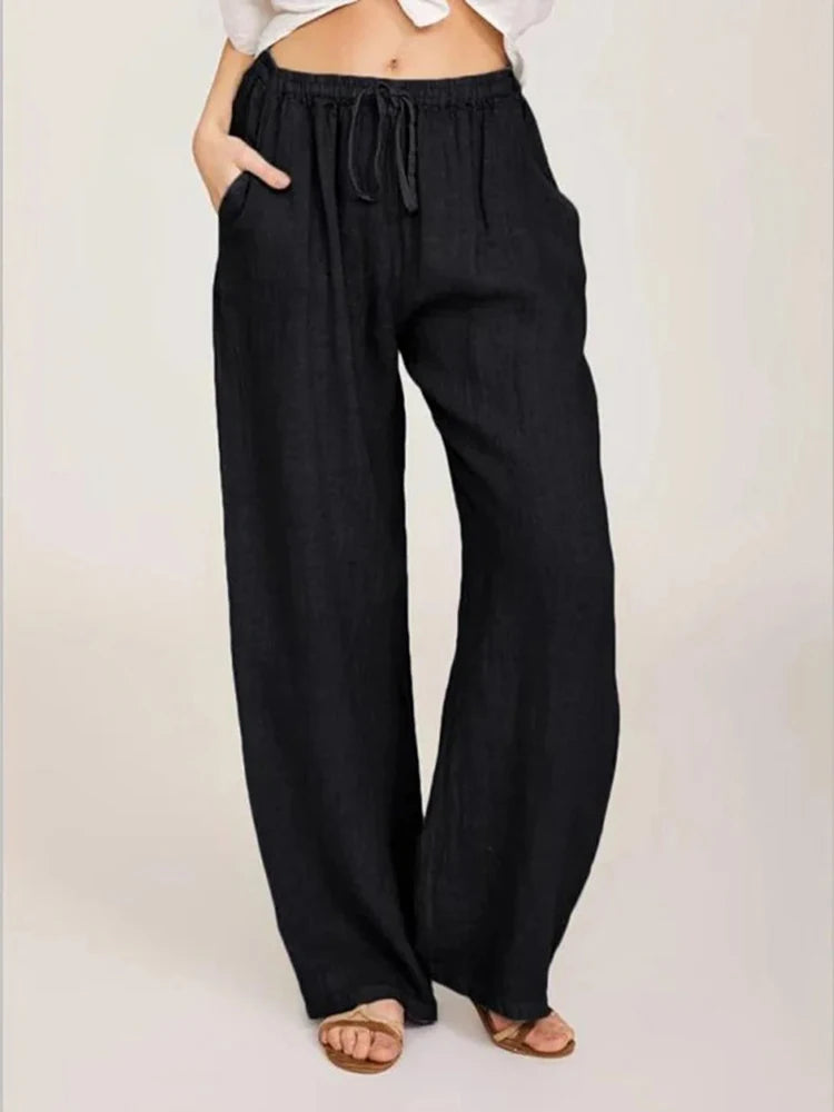 Cotton Linen Pants - Out-Of Box