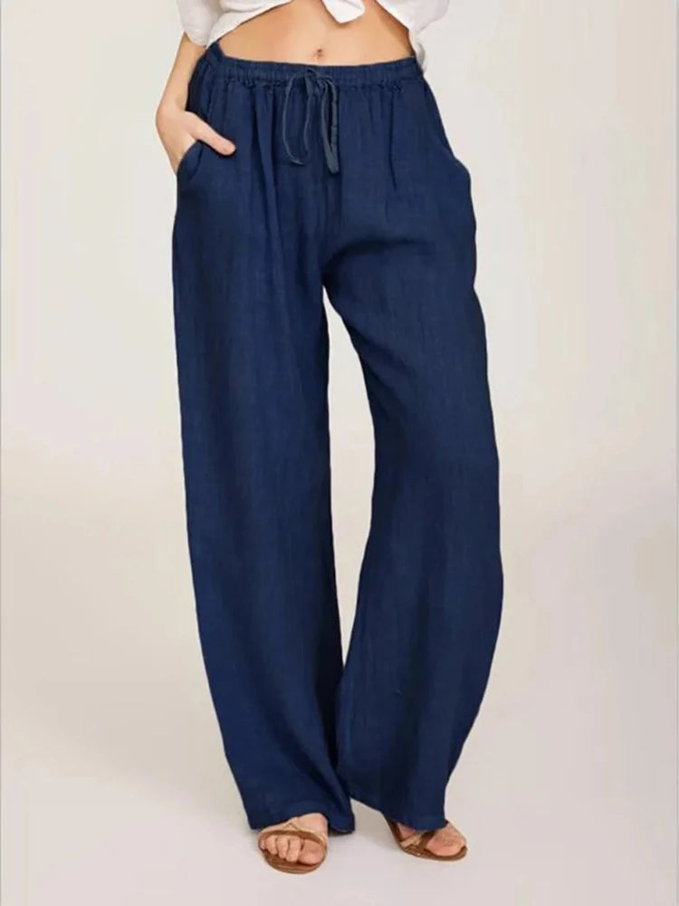 Cotton Linen Pants - Out-Of Box