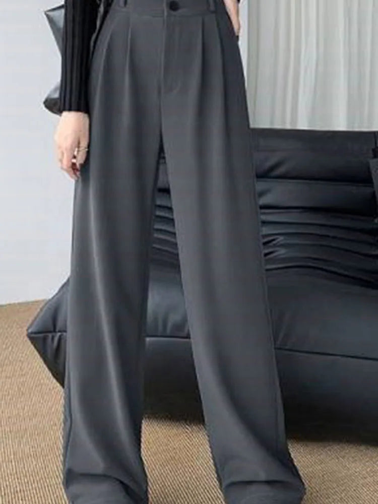 High Waist Wide Leg Pants - Out-Of Box