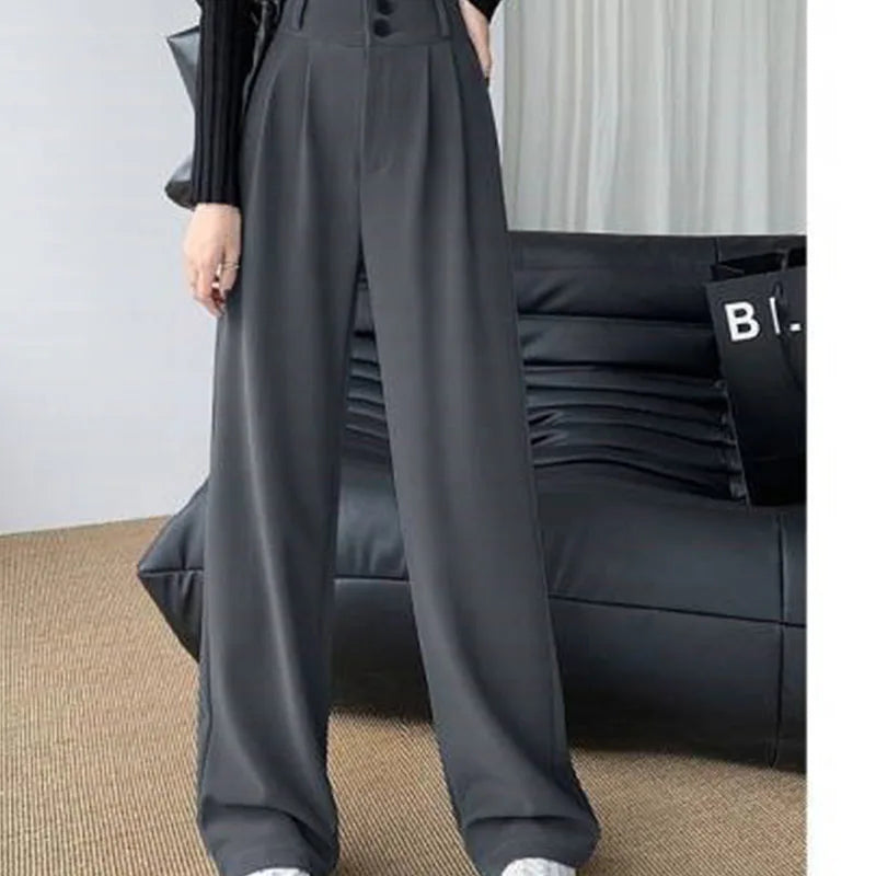 High Waist Wide Leg Pants - Out-Of Box