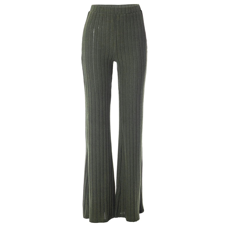 Wide Pit Stripe Casual Knitted Wide - Out-Of Box