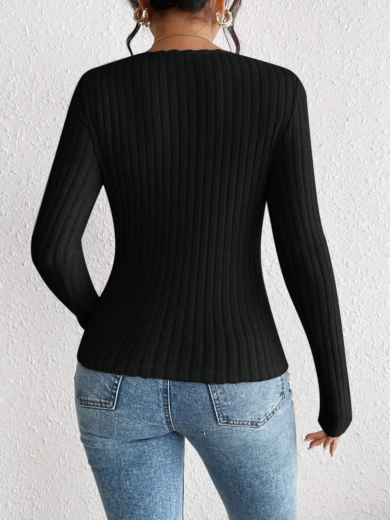 Knitted bottom shirt