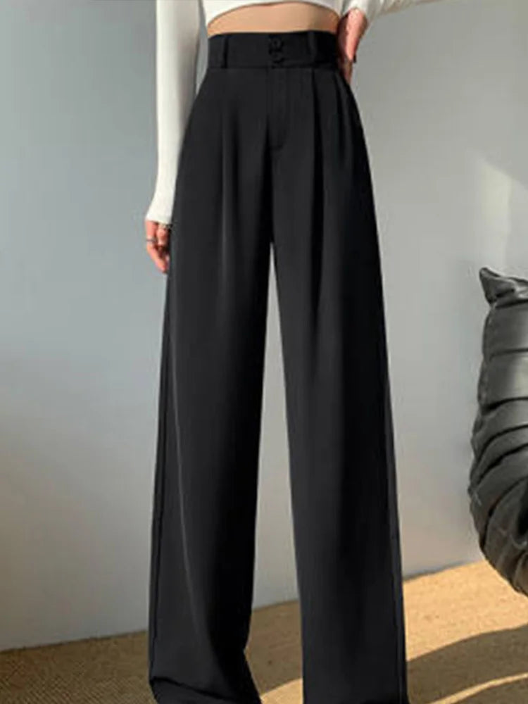 High Waist Wide Leg Pants - Out-Of Box