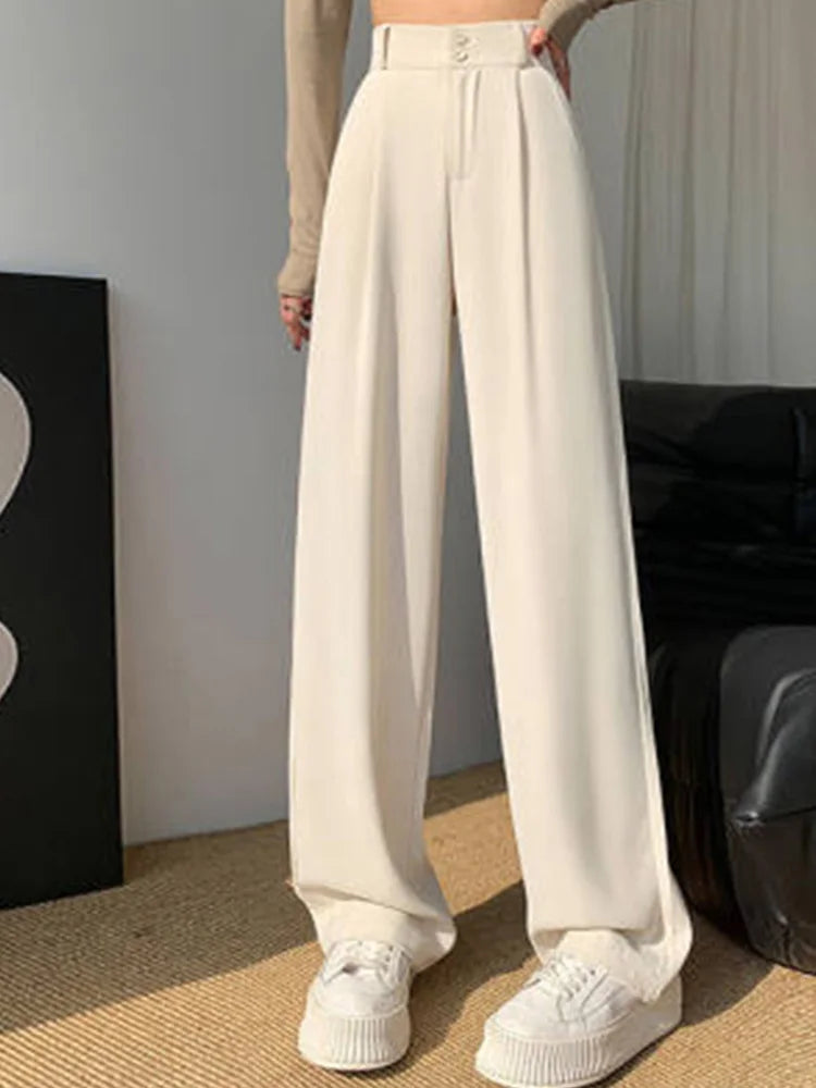 High Waist Wide Leg Pants - Out-Of Box