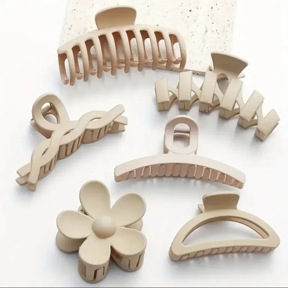 6Pcs Claw Clip Set